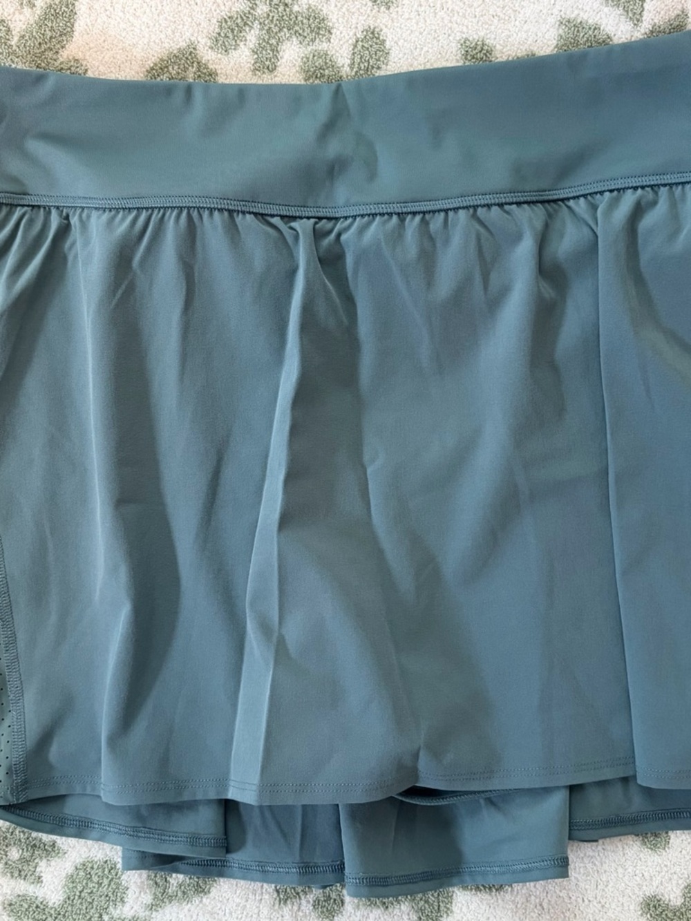 SPANX Teal Athletic Skort